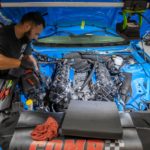 GRABBER BLUE 2017 FORD MUSTANG GT 4