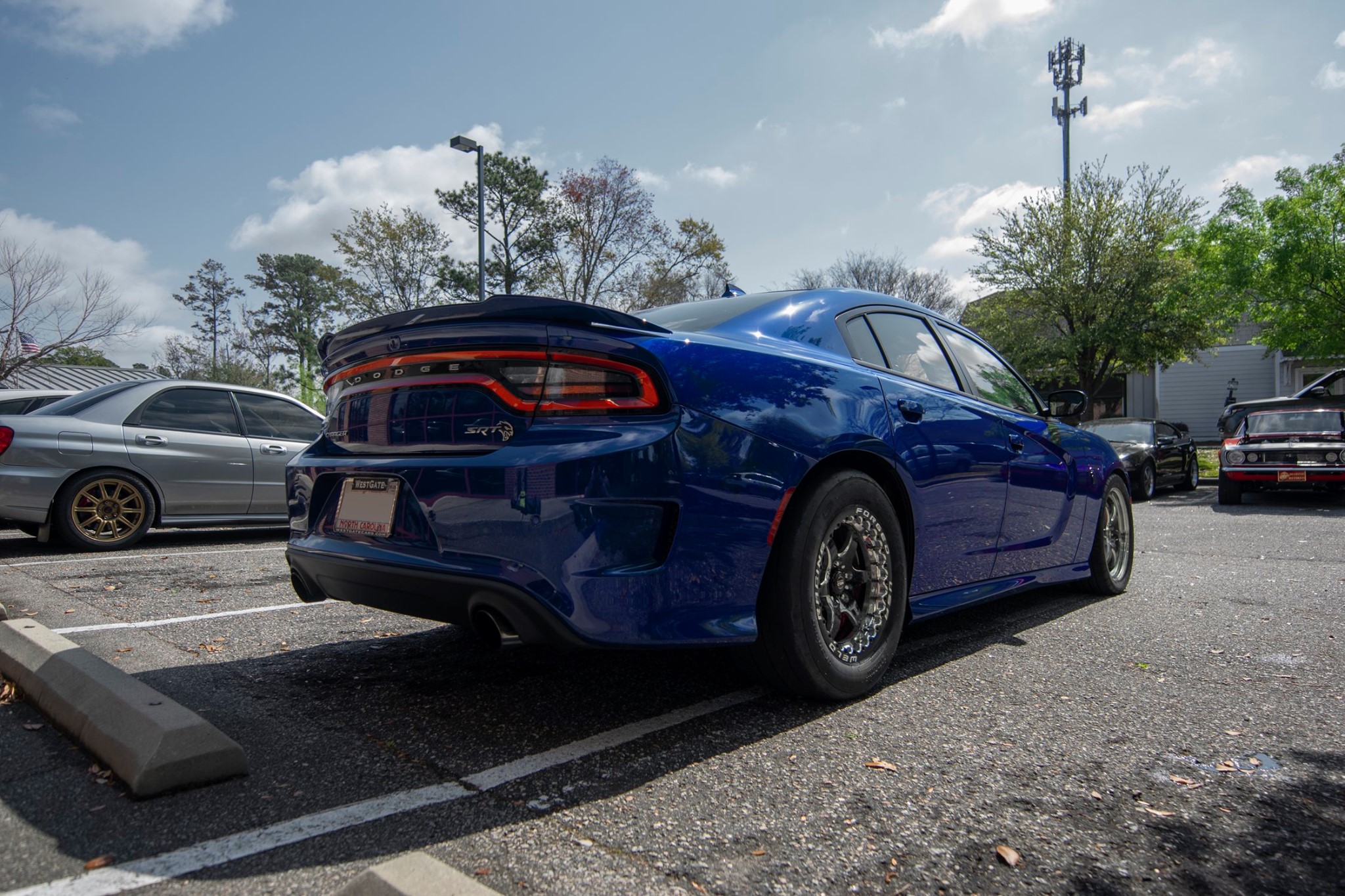 dodge charger hellcat blue