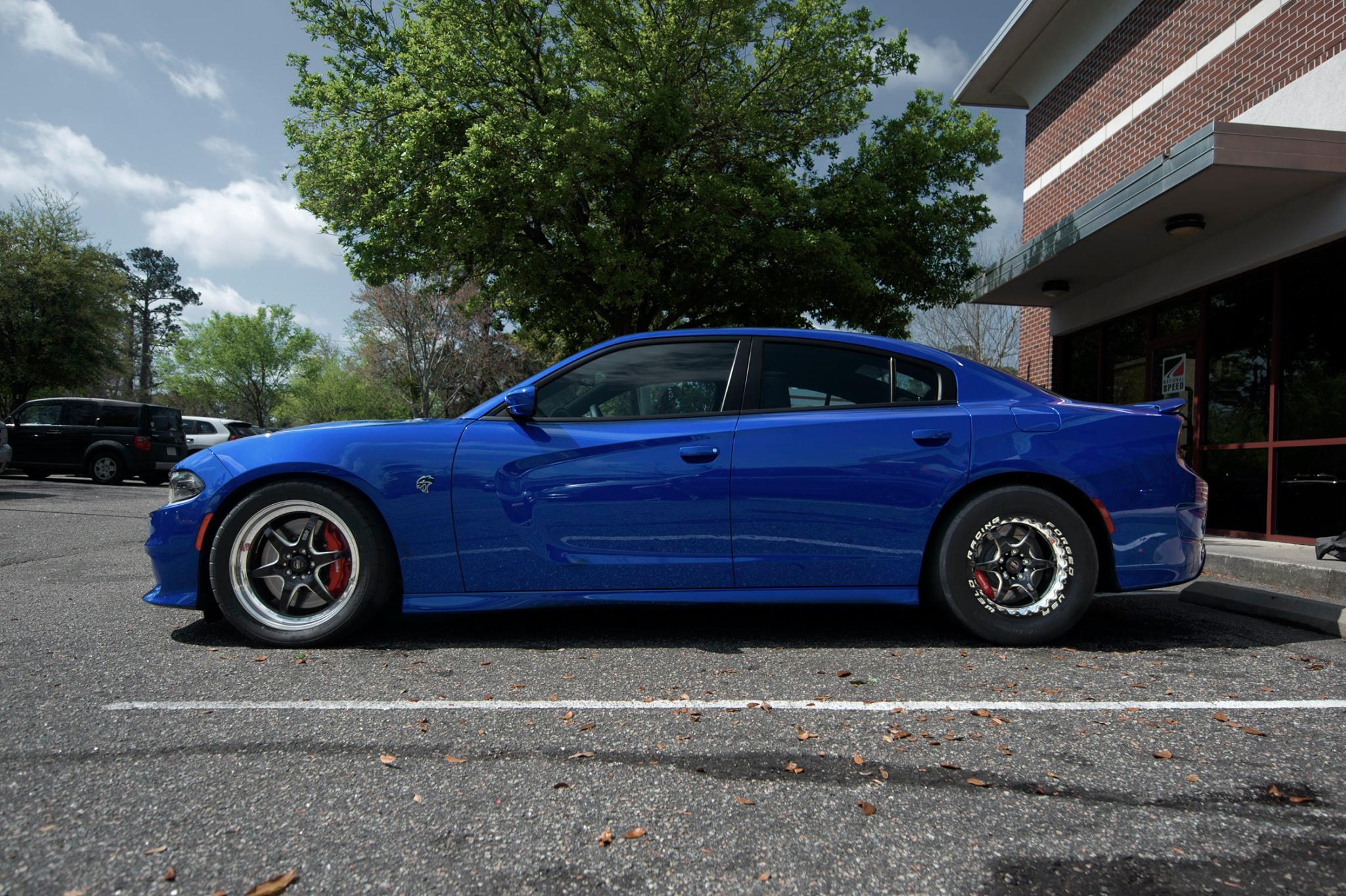 dodge charger hellcat blue