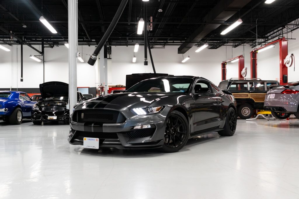 MAGNETIC GRAY 2019 FORD MUSTANG SHELBY GT350 1 - National Speed