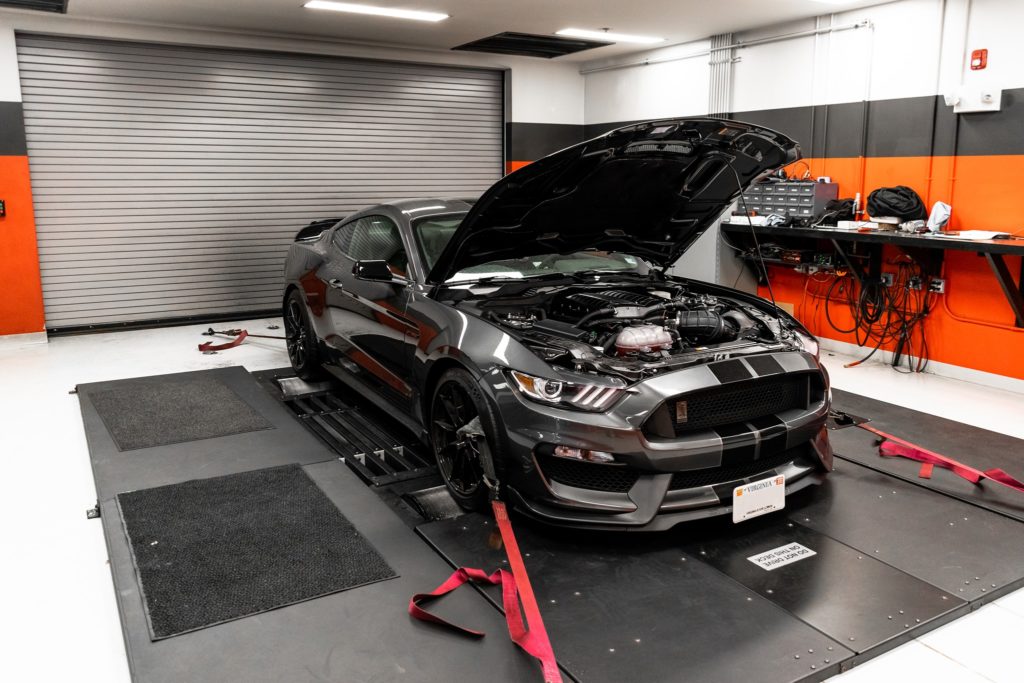 MAGNETIC GRAY 2019 FORD MUSTANG SHELBY GT350 9 - National Speed