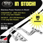 20 Headers In Stock