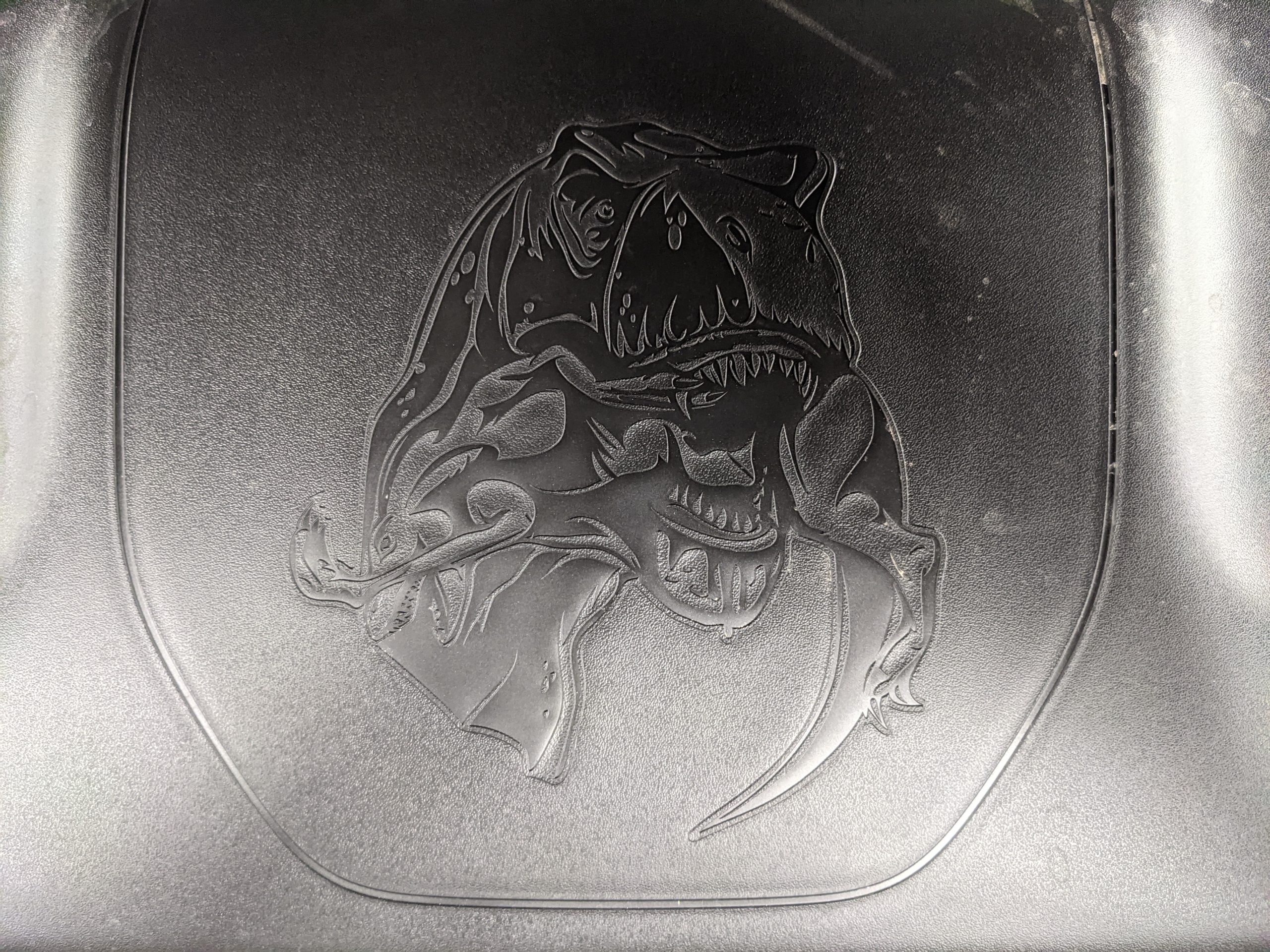 The New Dodge Ram TRX (T-Rex) Has An Embossed Image You Can