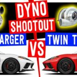 Corvette C8 Dyno Shootout Turbo vs Supercharger