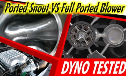 Ported Blower Hellcat Vs Ported Snout